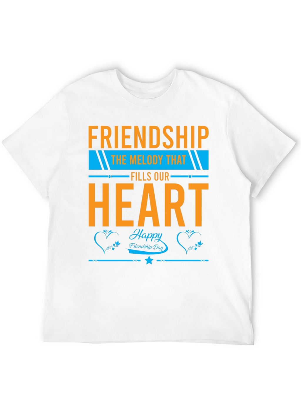 Friendship Day Graphic Print T-Shirt