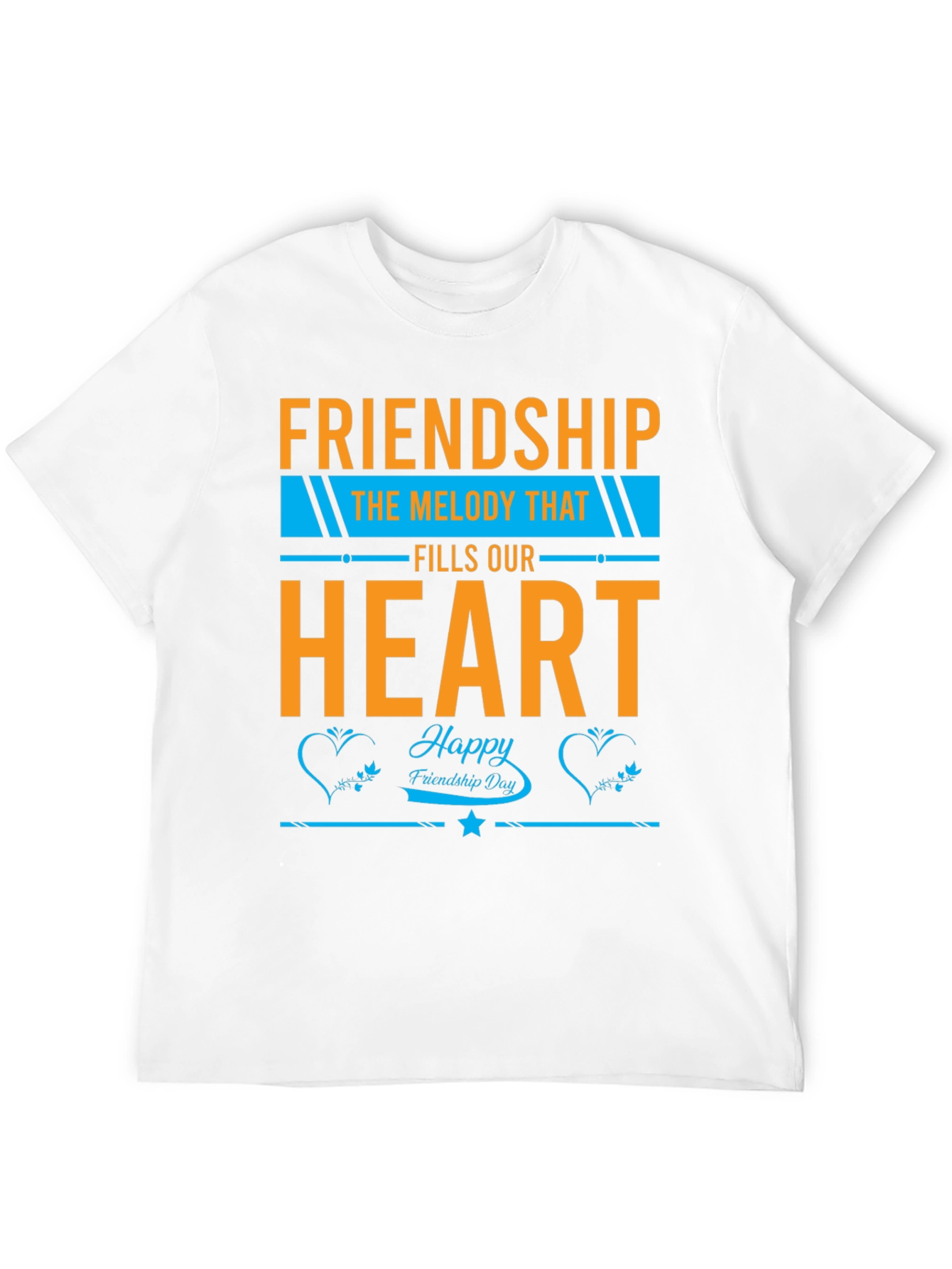 Friendship Day Graphic Print T-Shirt