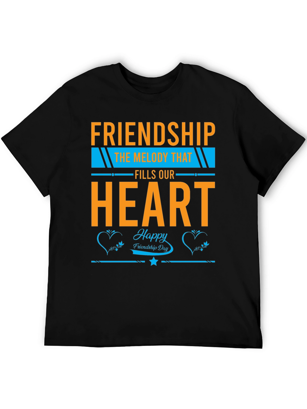 Friendship Day Graphic Print T-Shirt