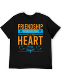 Friendship Day Graphic Print T-Shirt