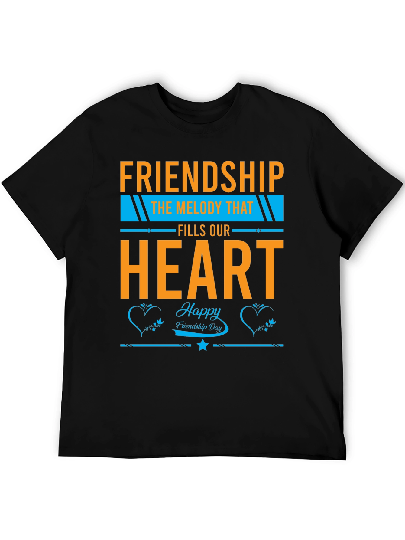 Friendship Day Graphic Print T-Shirt