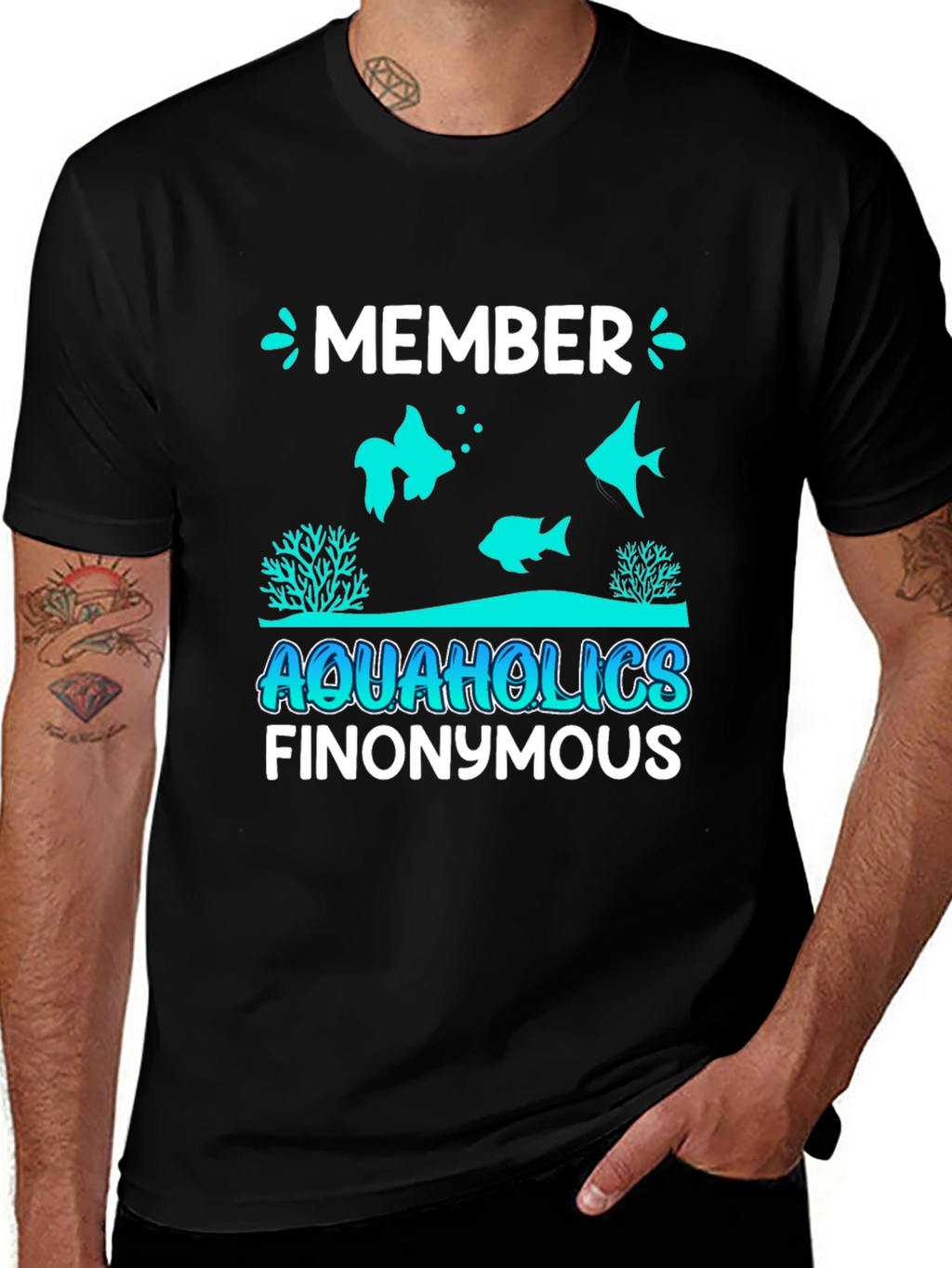Aquaholics Finonymous T-Shirt