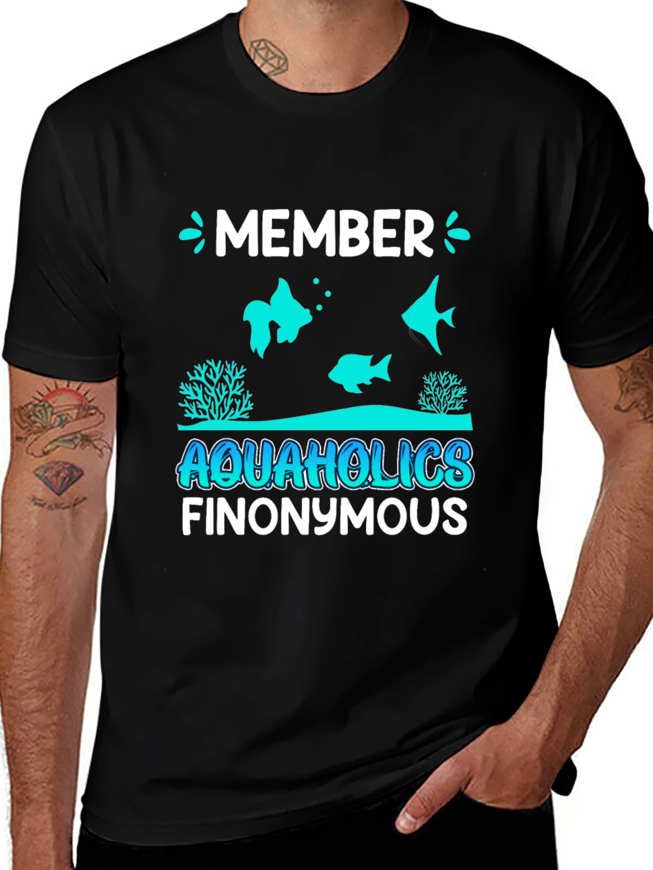 Aquaholics Finonymous T-Shirt