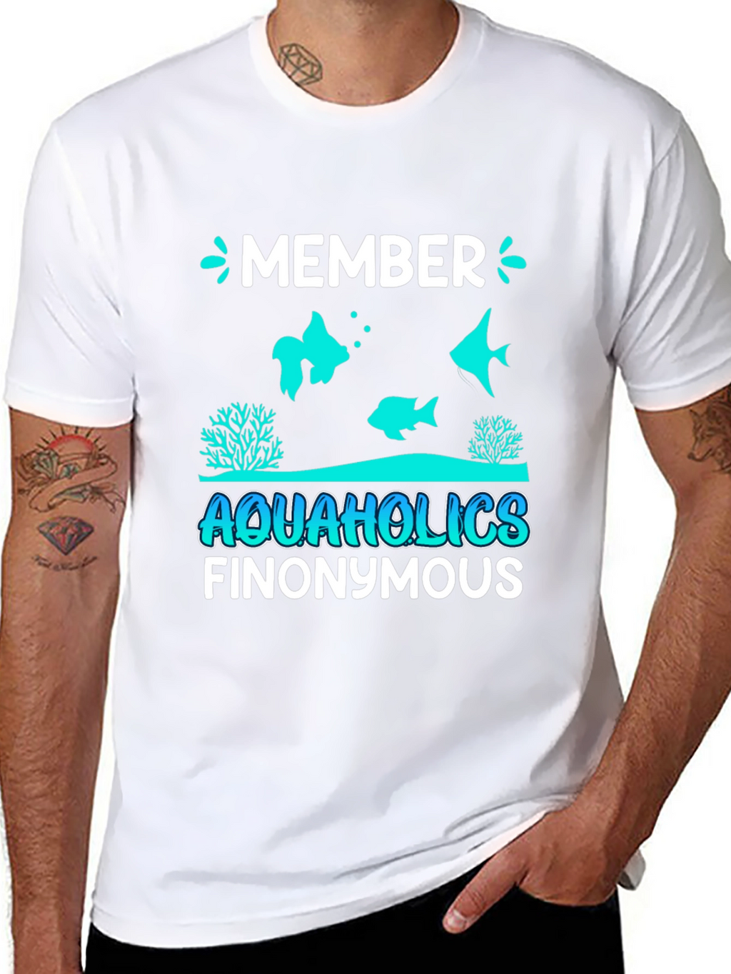 Aquaholics Finonymous T-Shirt