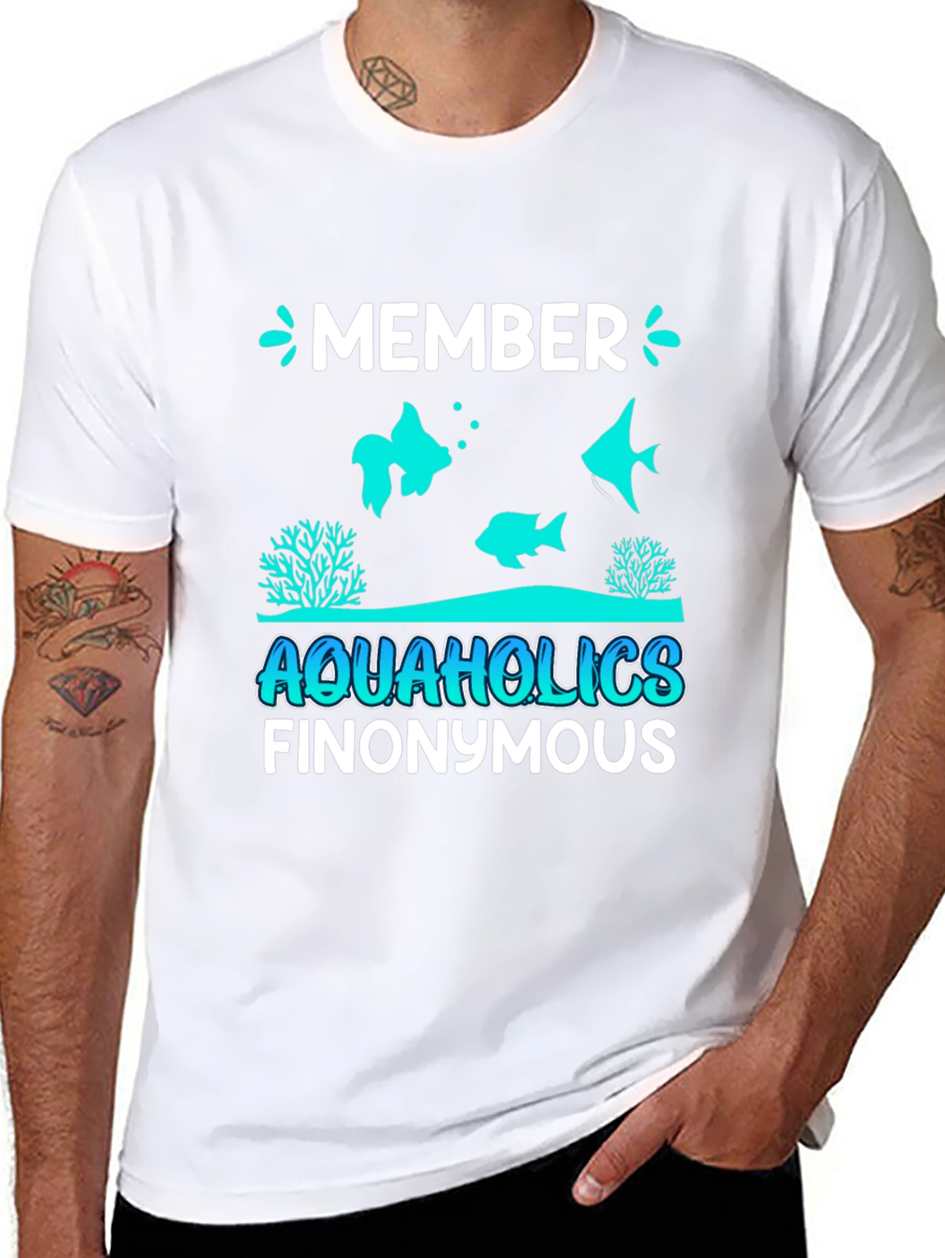 Aquaholics Finonymous T-Shirt