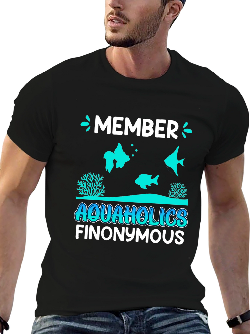 Aquaholics Finonymous T-Shirt