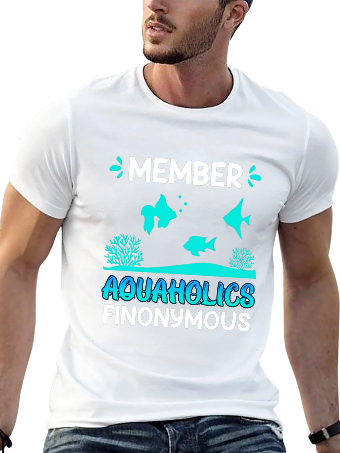 Aquaholics Finonymous T-Shirt