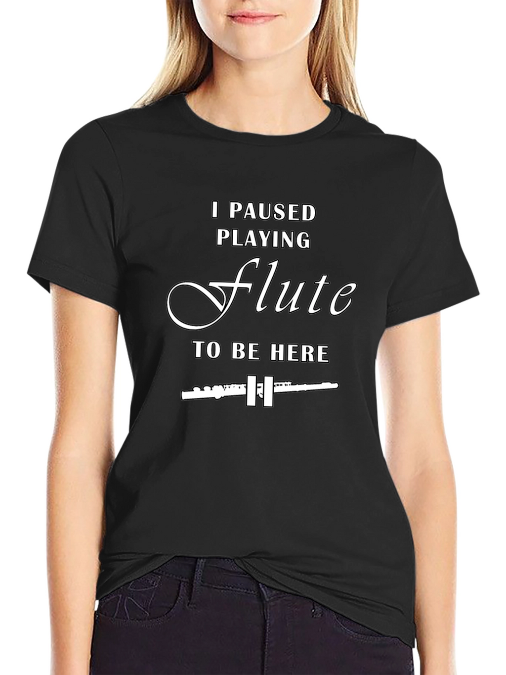 Funny Flute Player T-Shirt