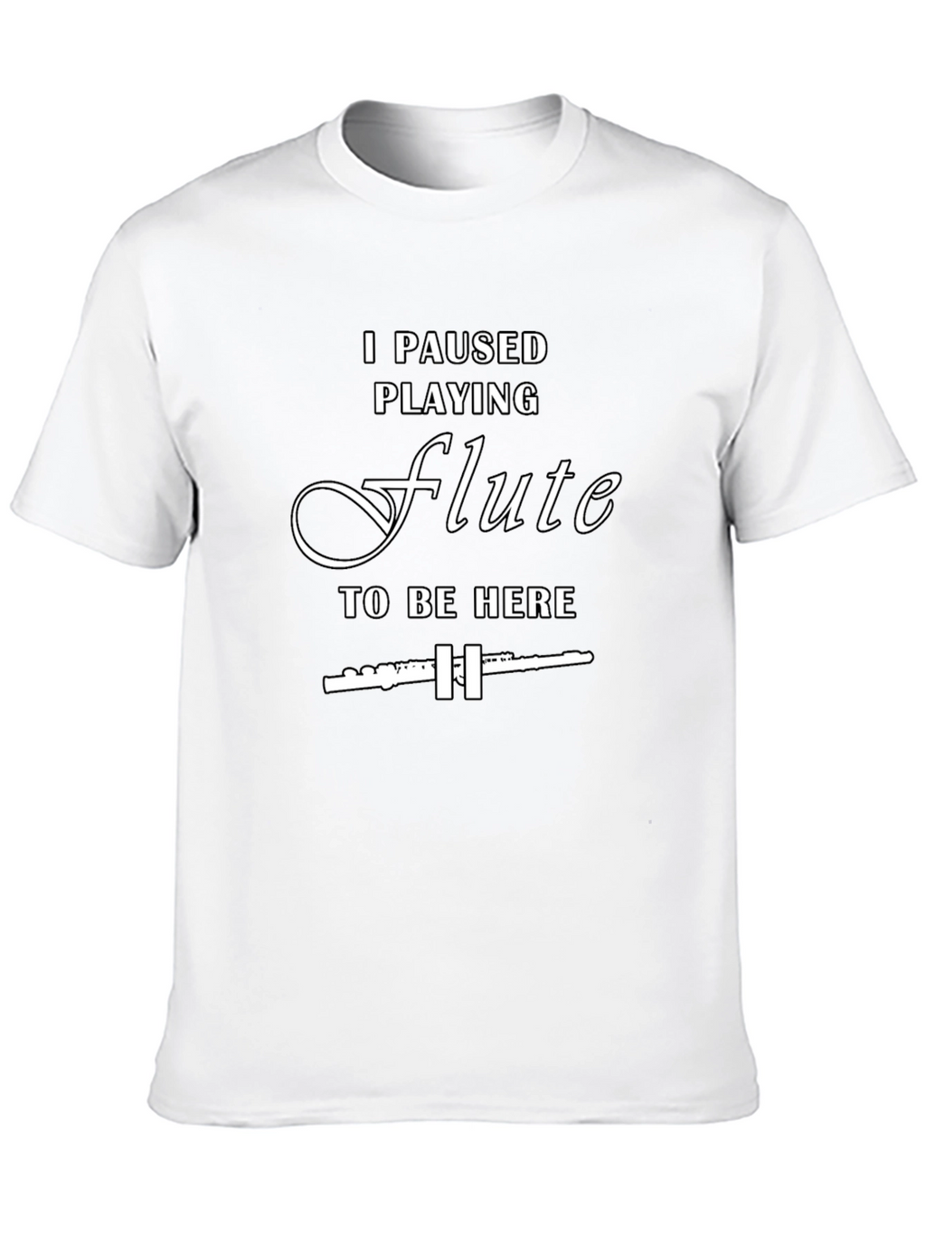 Funny Flute Player T-Shirt