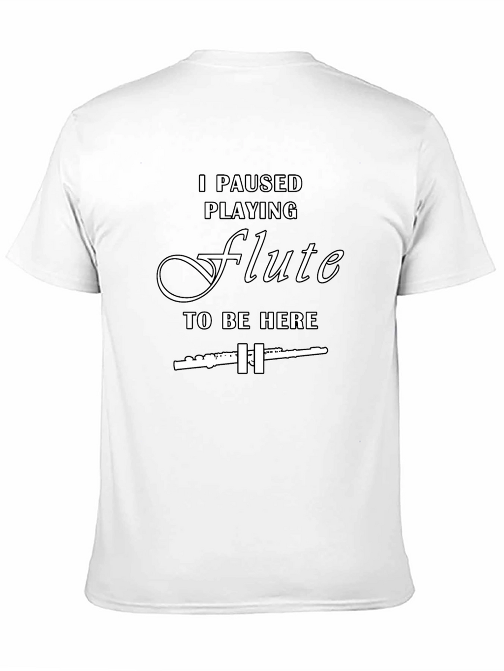 Funny Flute Player T-Shirt