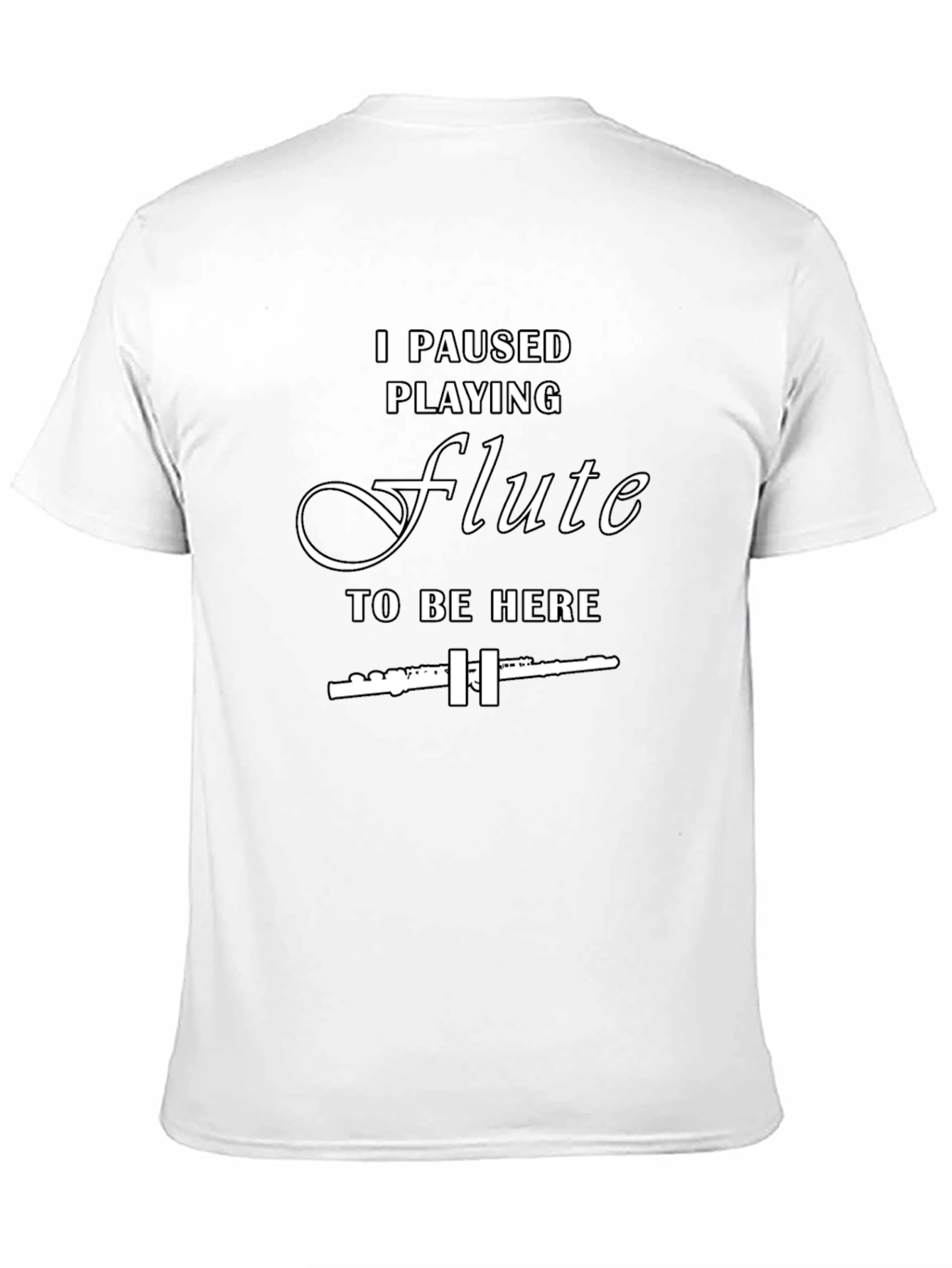 Funny Flute Player T-Shirt