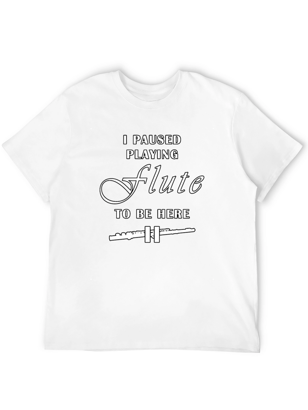 Funny Flute Player T-Shirt