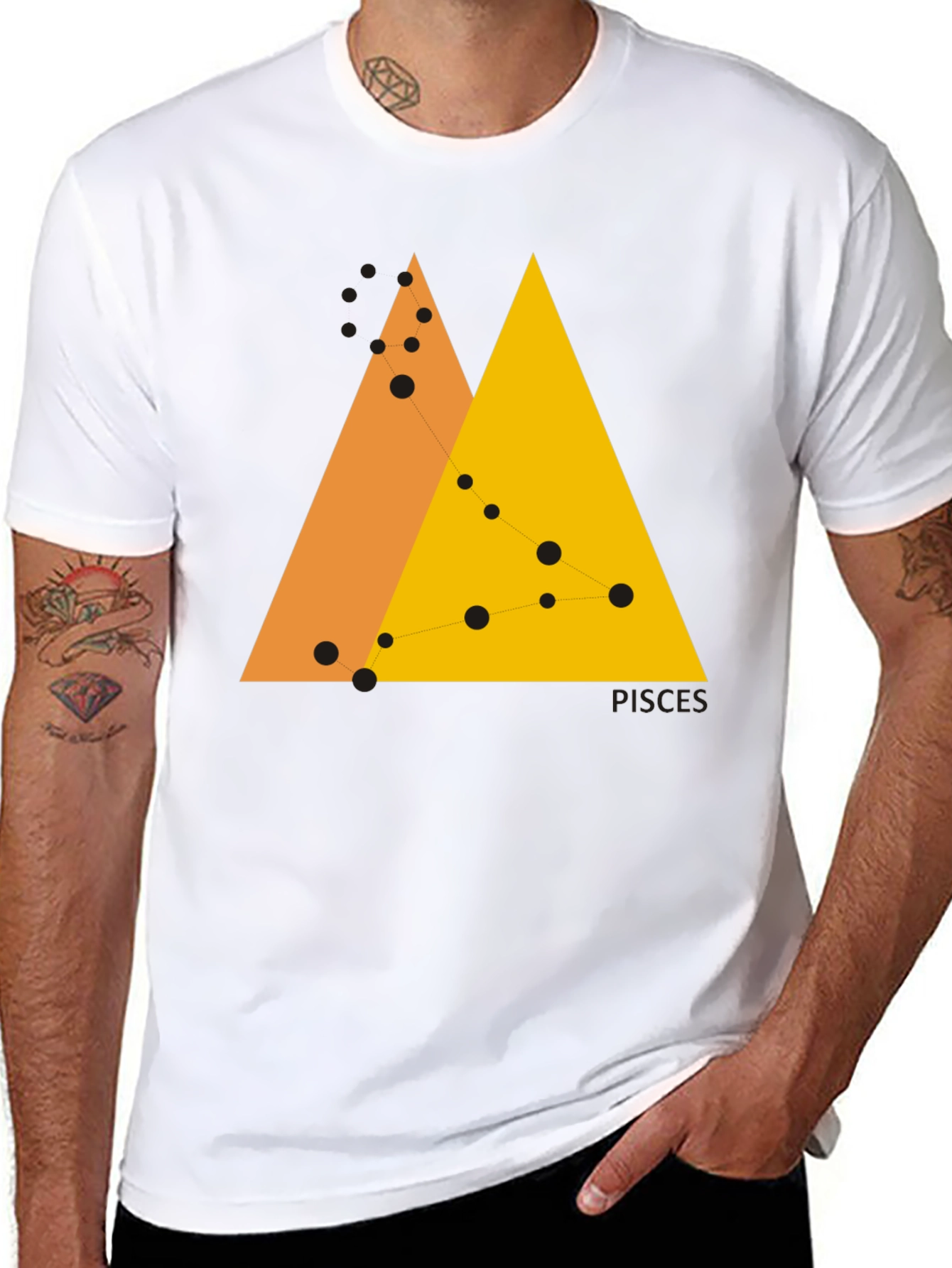 Pisces Constellation Graphic Tee