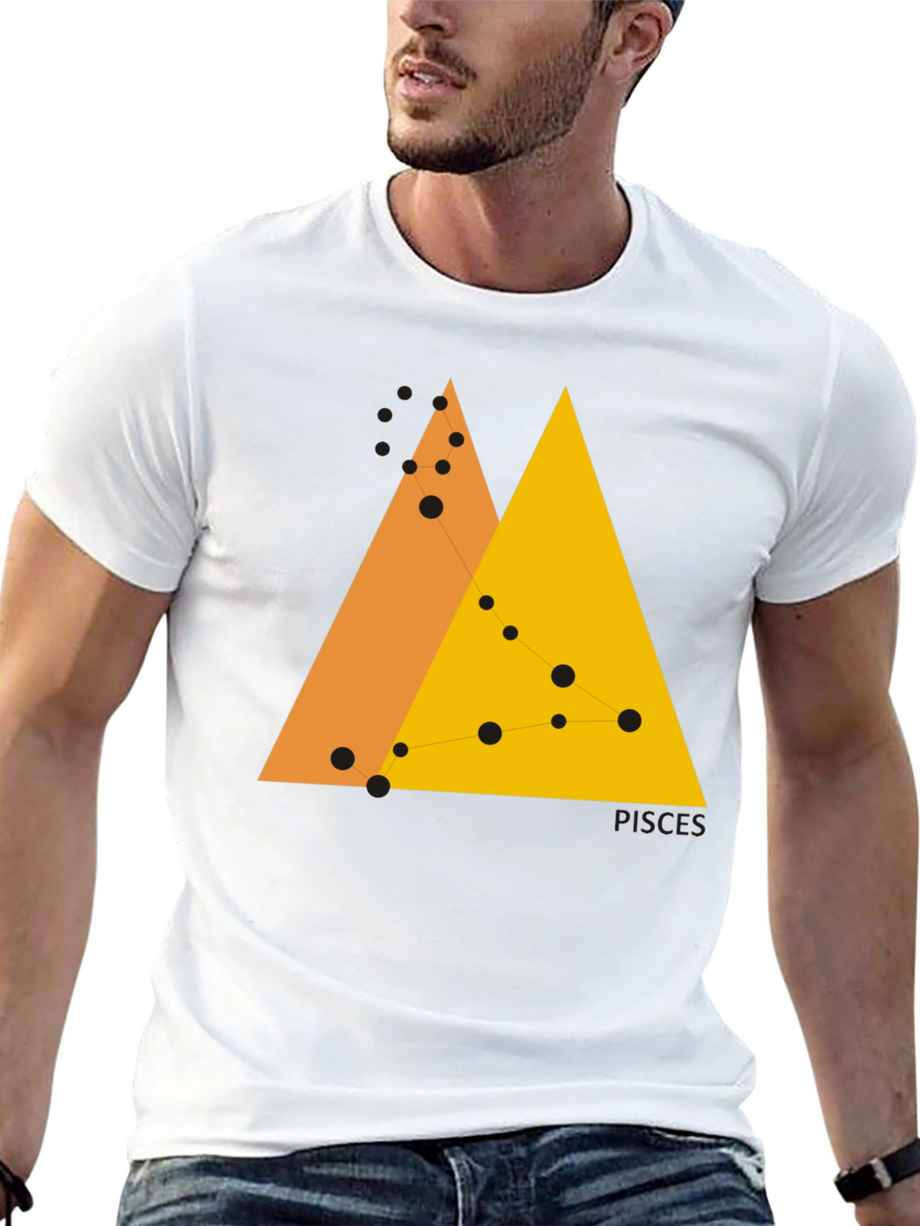 Pisces Constellation Graphic Tee