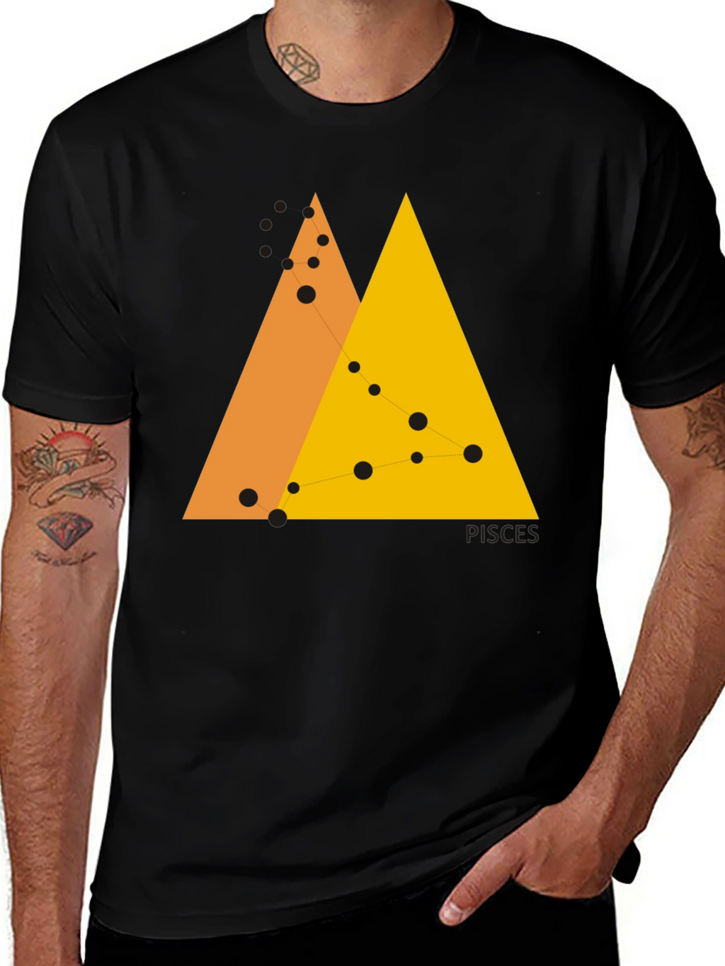 Pisces Constellation Graphic Tee