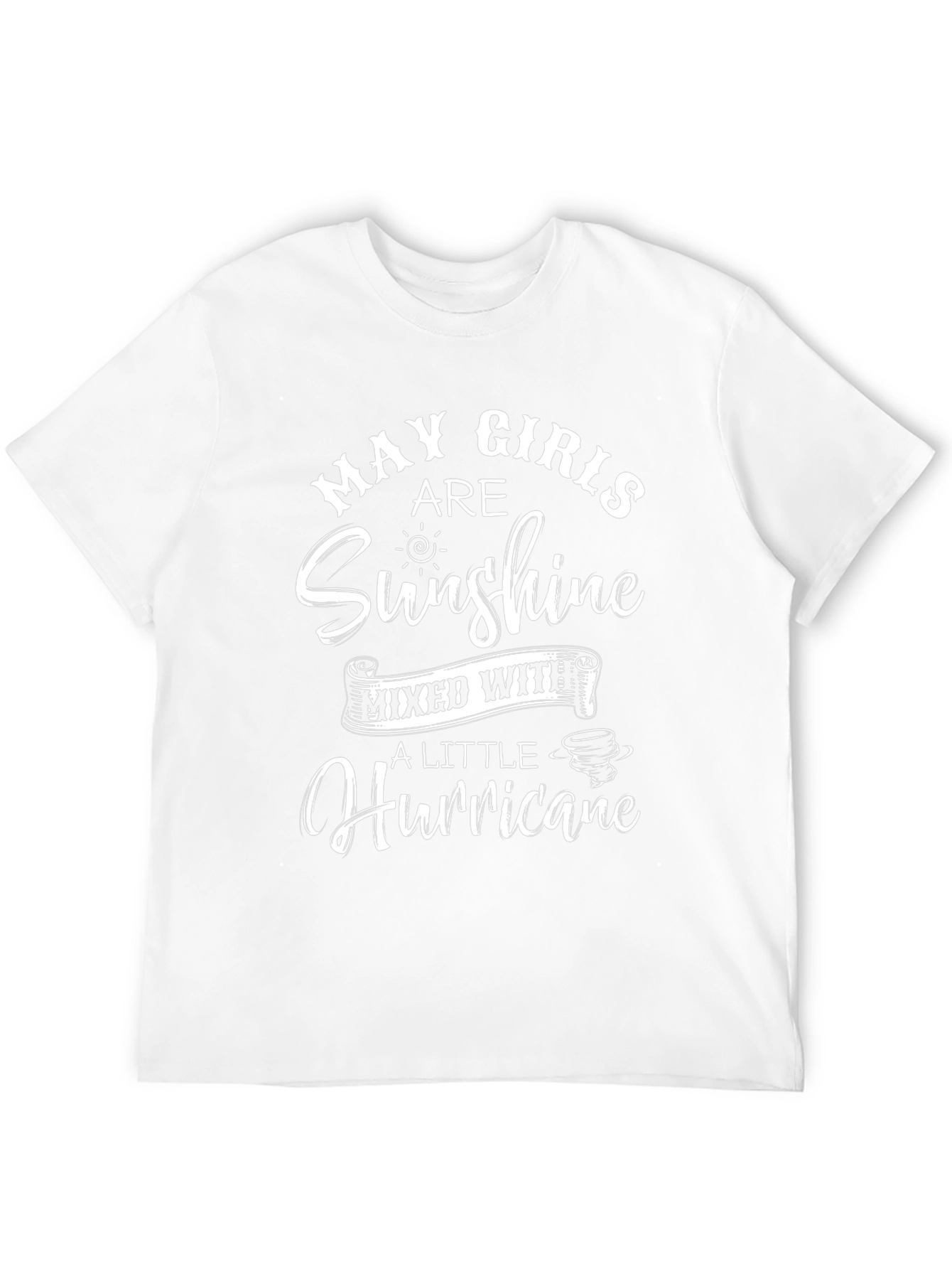 May Girls Sunshine and Hurricane Graphic Tee