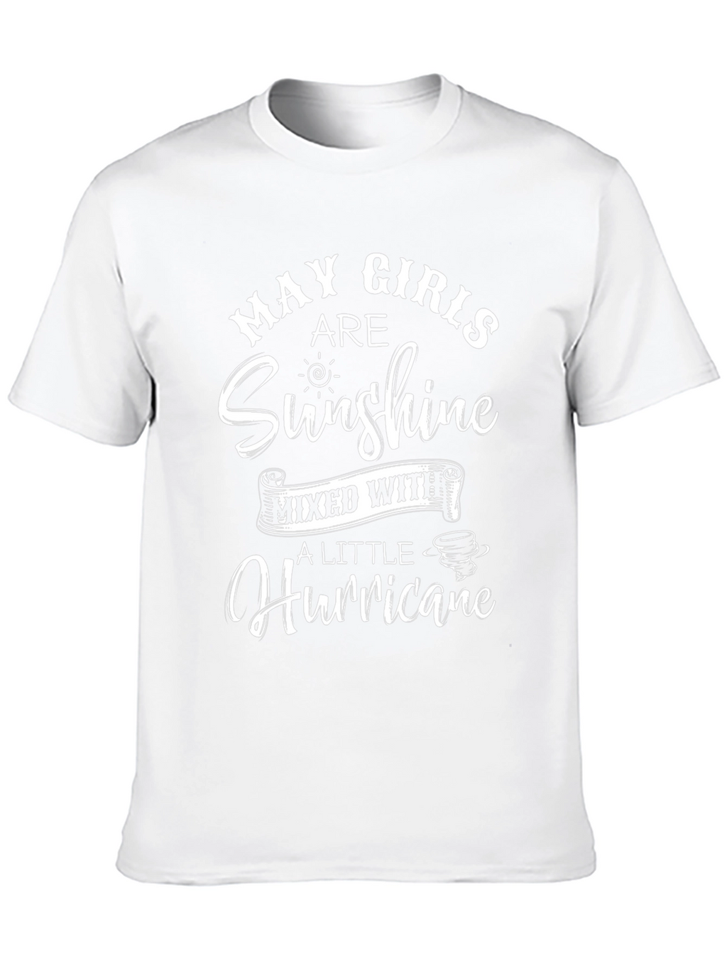 May Girls Sunshine and Hurricane Graphic Tee