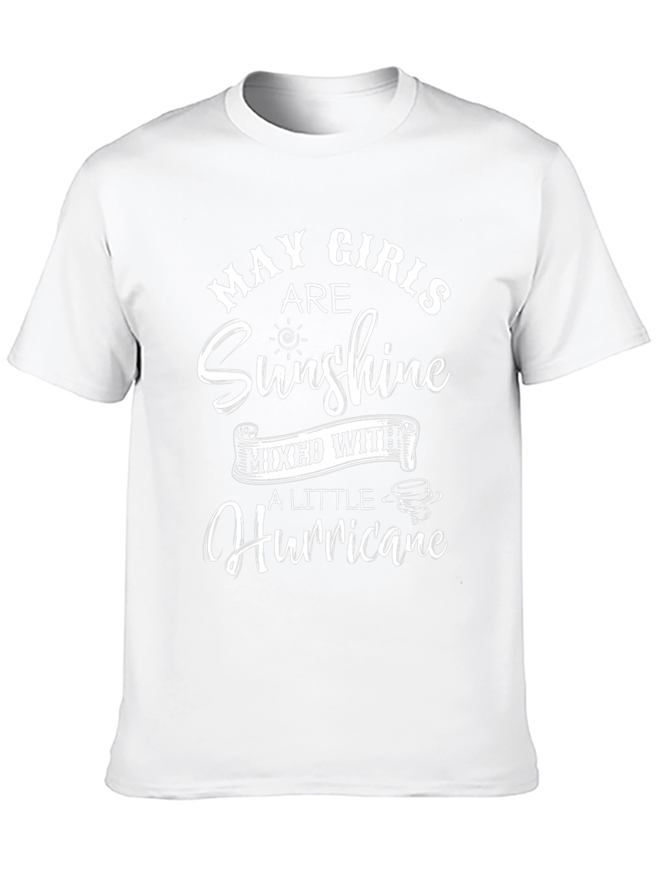 May Girls Sunshine and Hurricane Graphic Tee