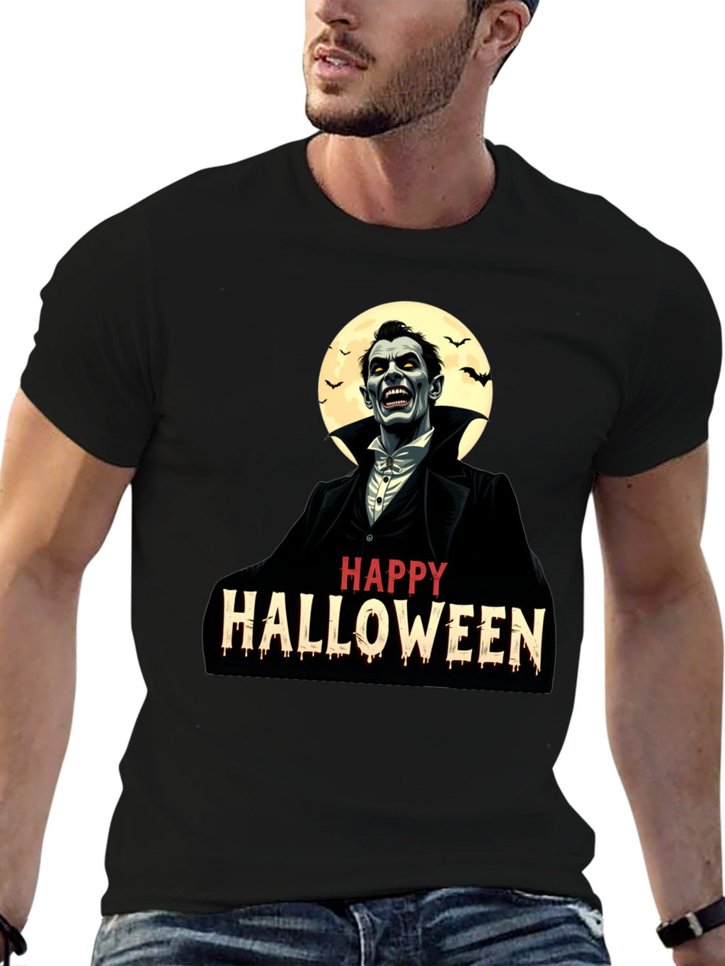 Happy Halloween Vampire T-Shirt