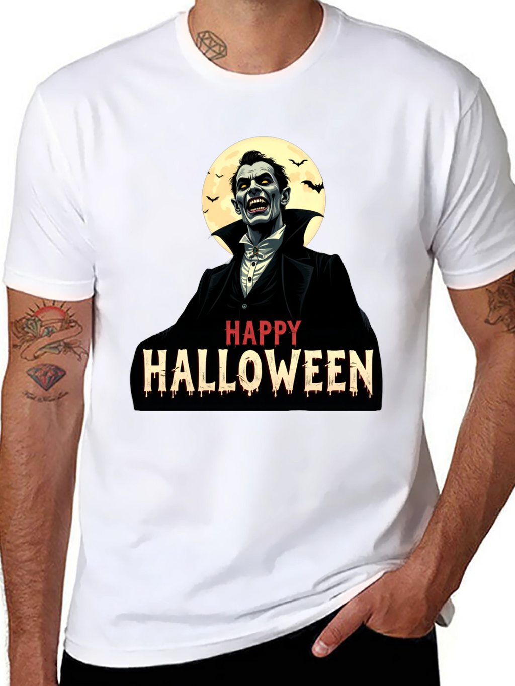 Happy Halloween Vampire T-Shirt