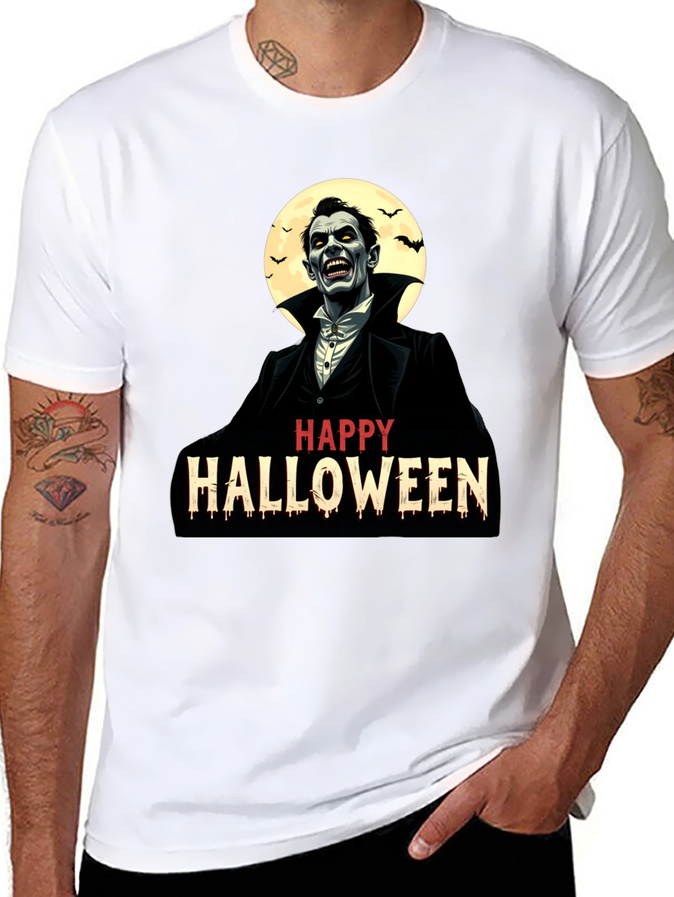 Happy Halloween Vampire T-Shirt