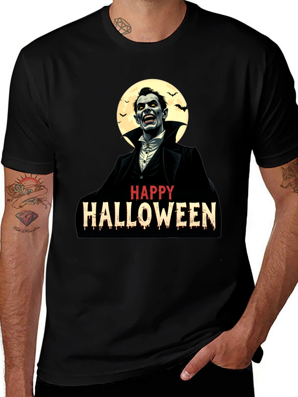Happy Halloween Vampire T-Shirt