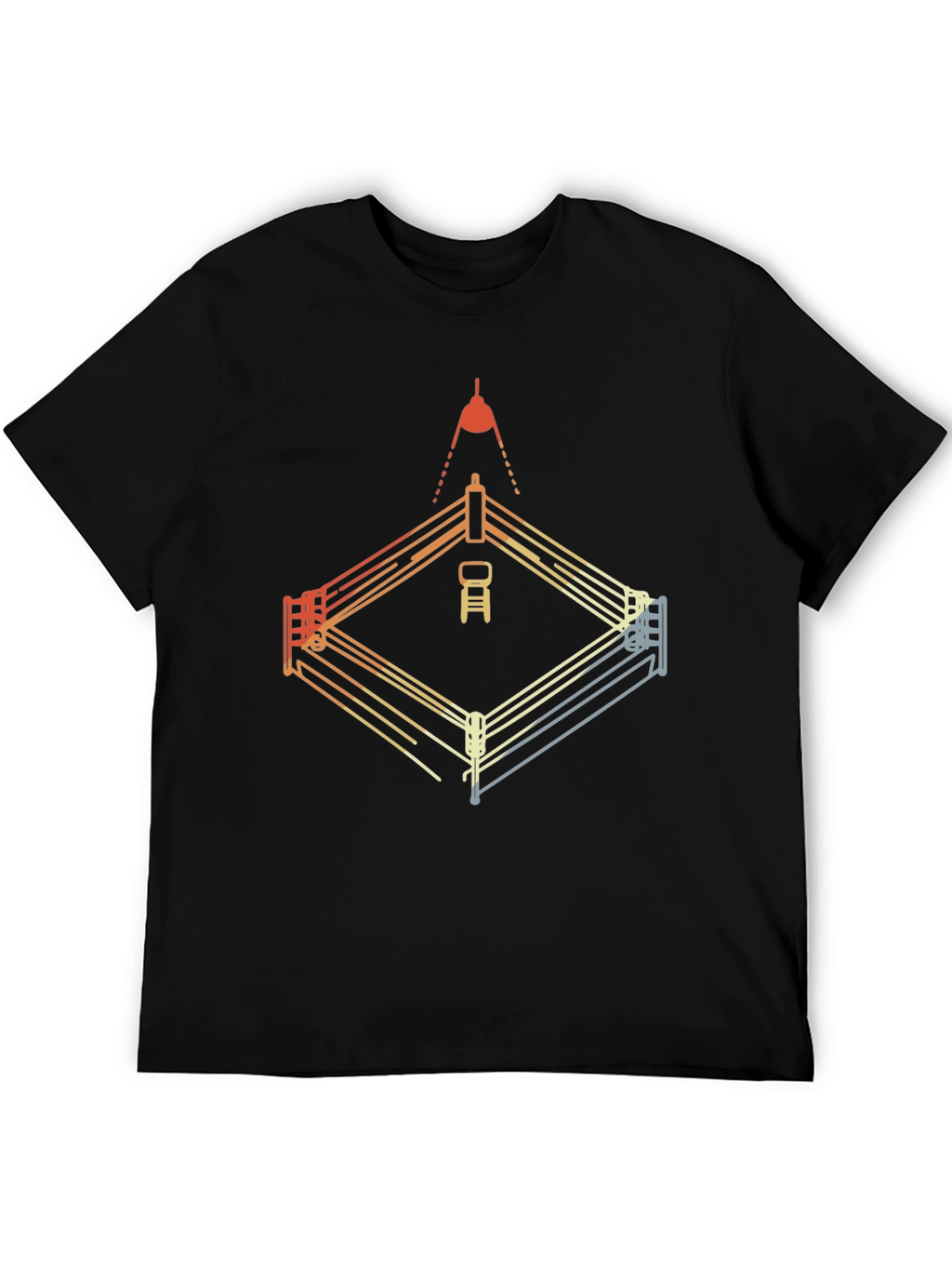 Boxing Ring Graphic Tee - Stylish & Unique Design