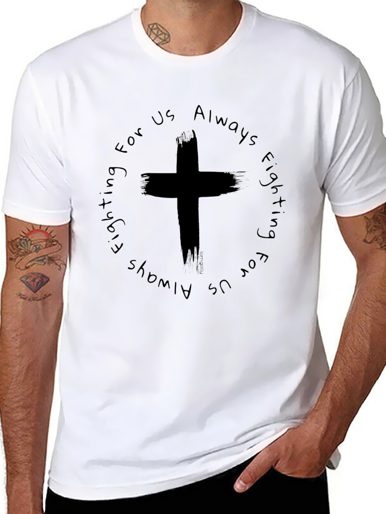 Always Fighting For Us Graphic Tee