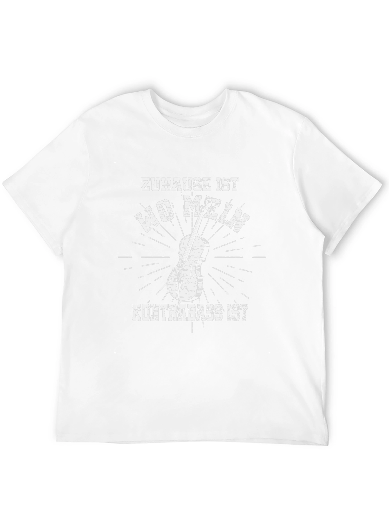 Kontrabass T-Shirt - Where My Bass Is