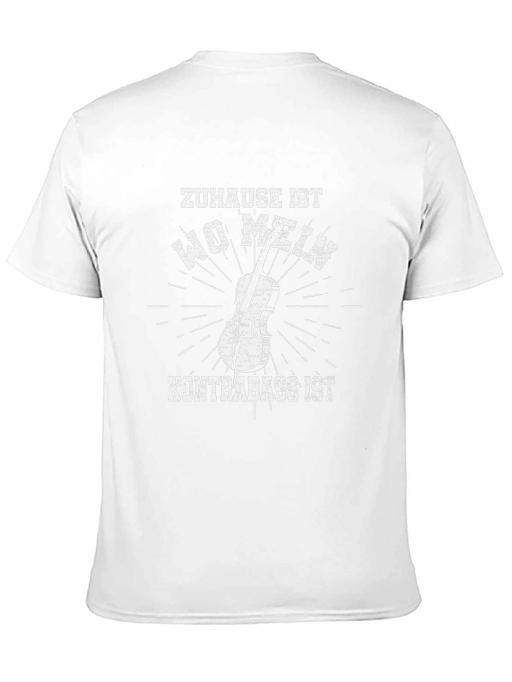 Kontrabass T-Shirt - Where My Bass Is