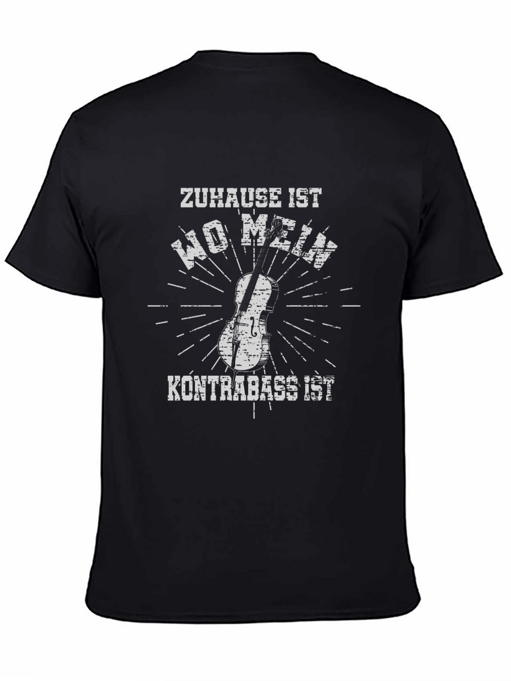 Kontrabass T-Shirt - Where My Bass Is
