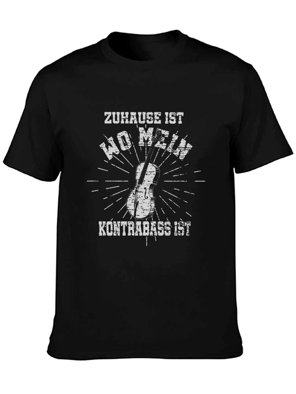 Kontrabass T-Shirt - Where My Bass Is