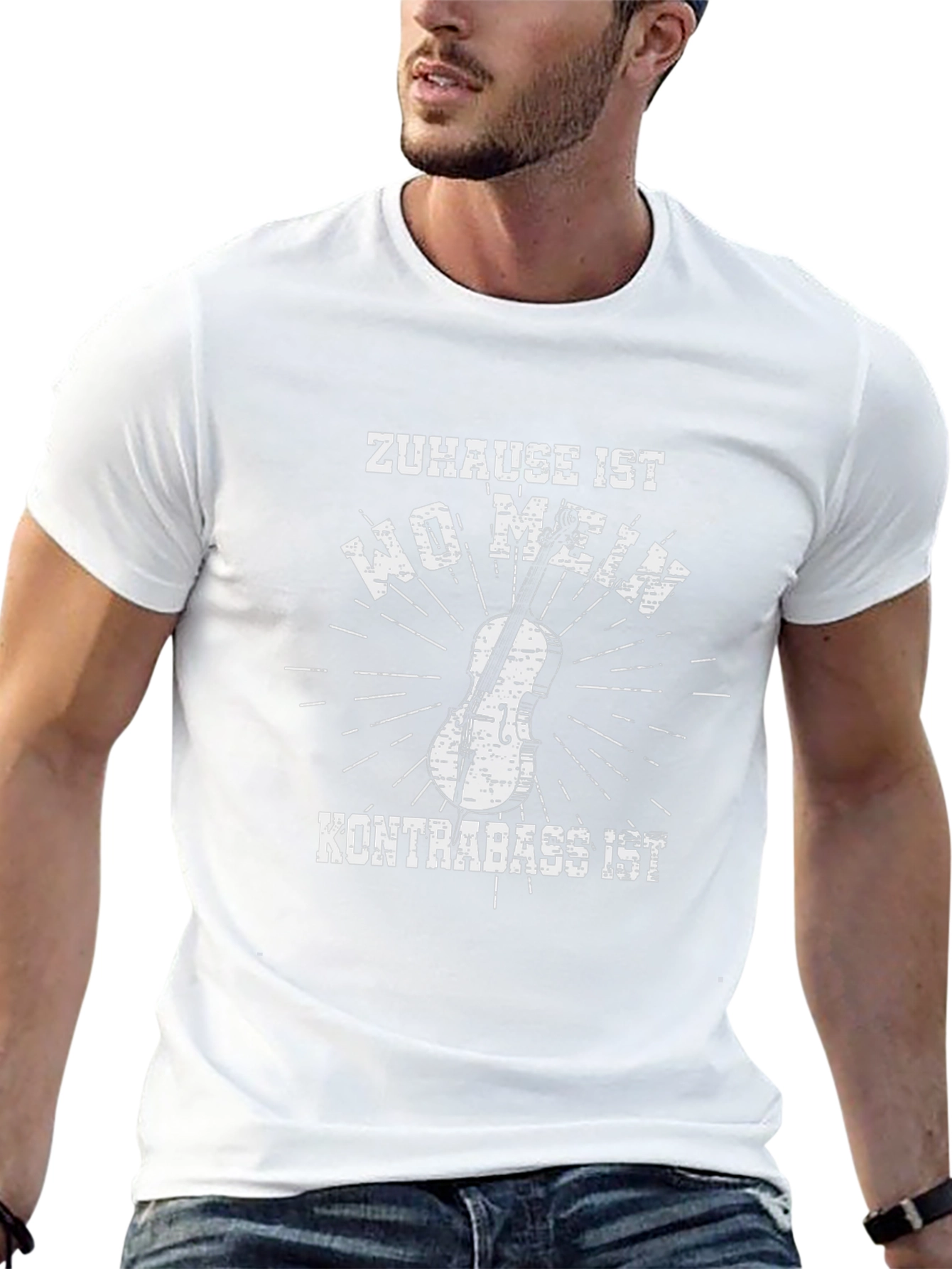 Kontrabass T-Shirt - Where My Bass Is