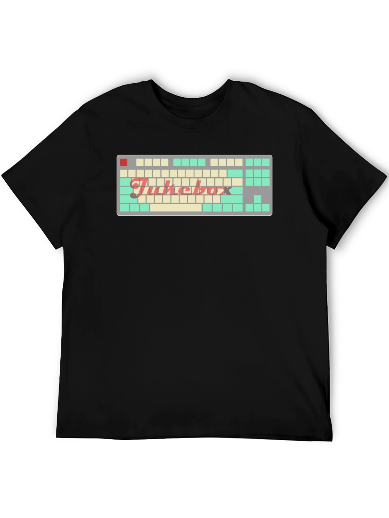 Jukebox Keyboard T-Shirt - Retro Style