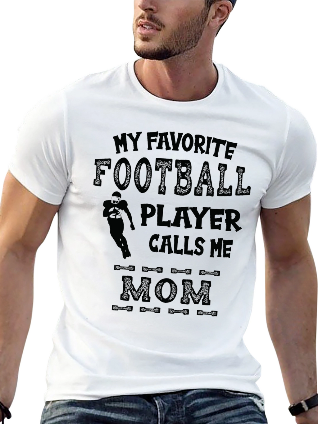My Favorite Football Player Calls Me Mom T-Shirt