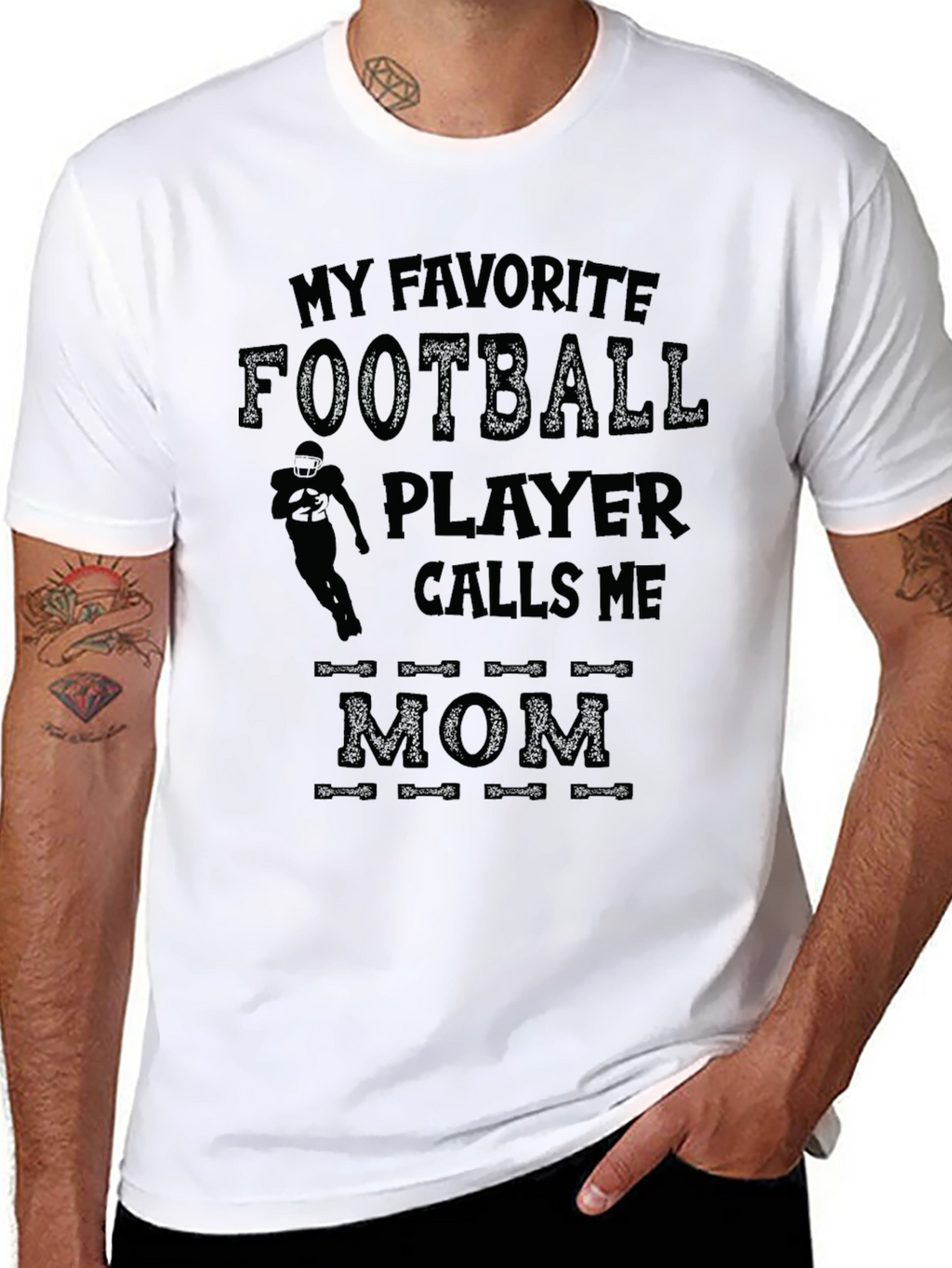 My Favorite Football Player Calls Me Mom T-Shirt