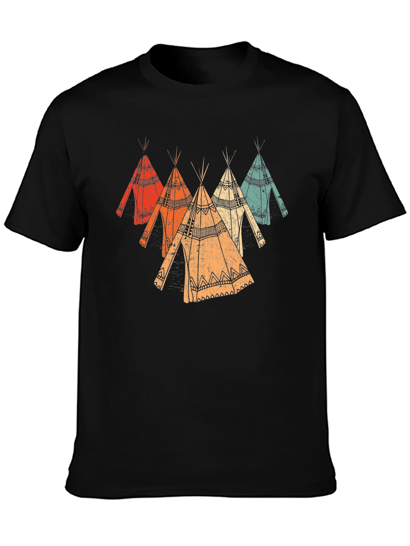 Vintage Teepee Graphic T-Shirt