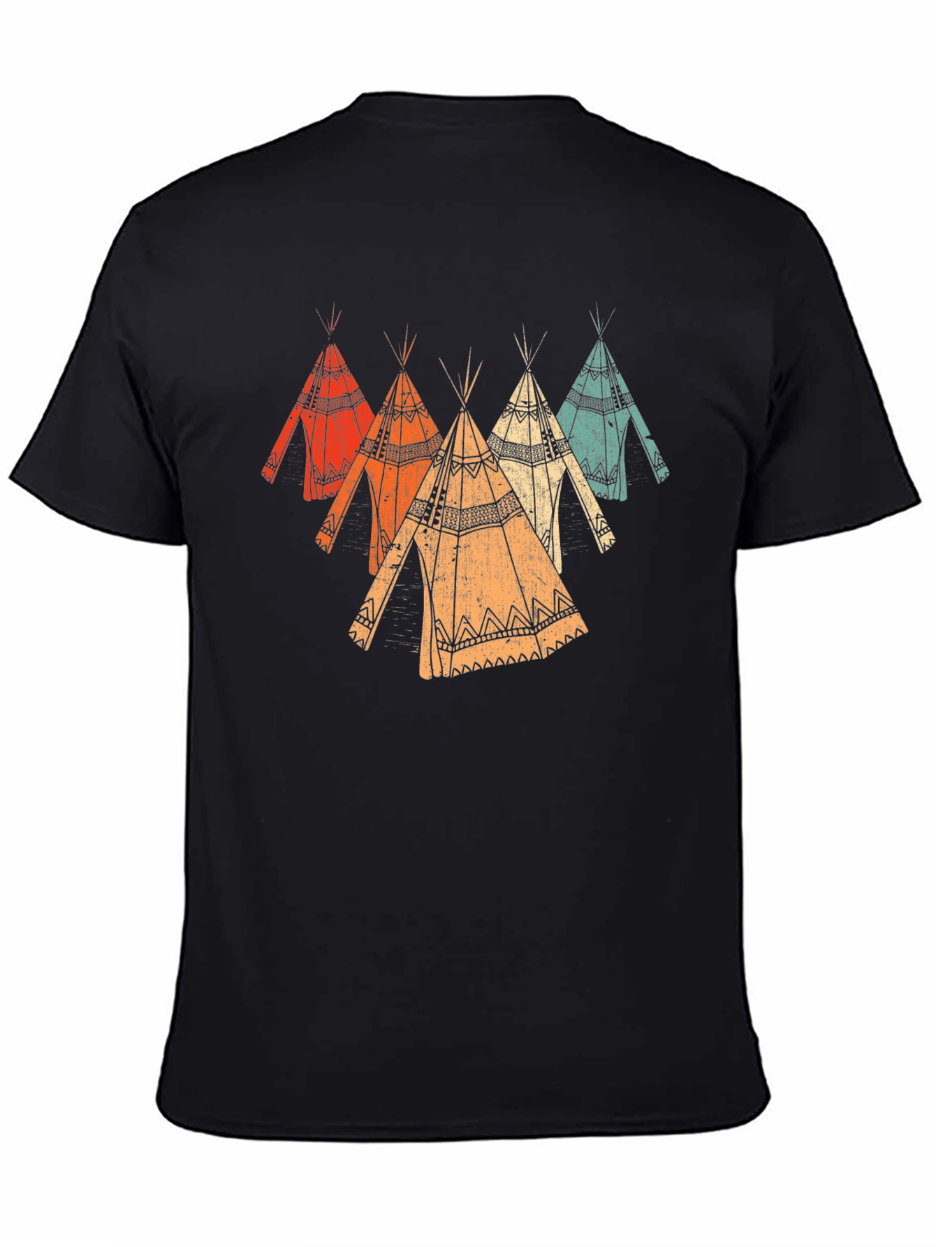 Vintage Teepee Graphic T-Shirt