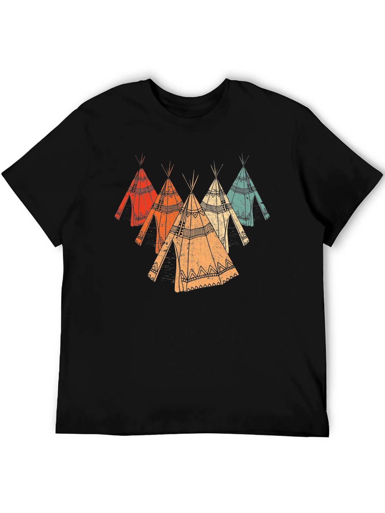 Vintage Teepee Graphic T-Shirt