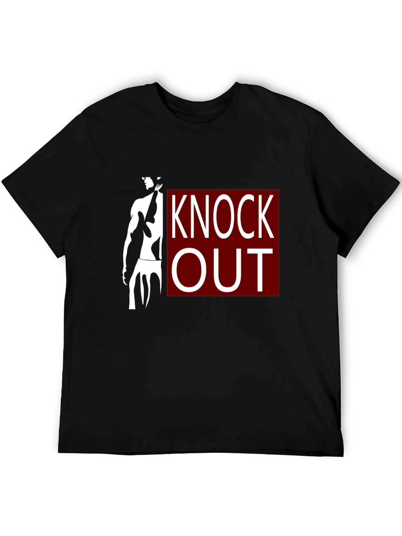 Knock Out Graphic T-Shirt - Black