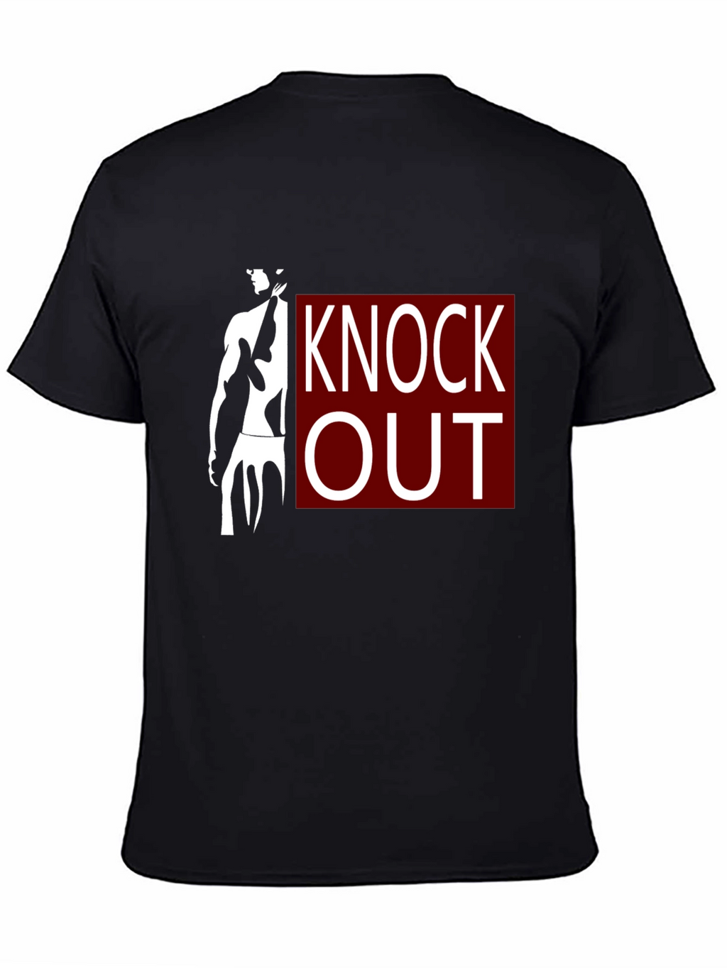 Knock Out Graphic T-Shirt - Black