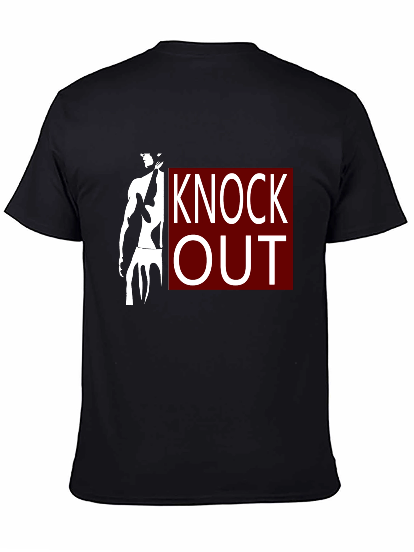 Knock Out Graphic T-Shirt - Black