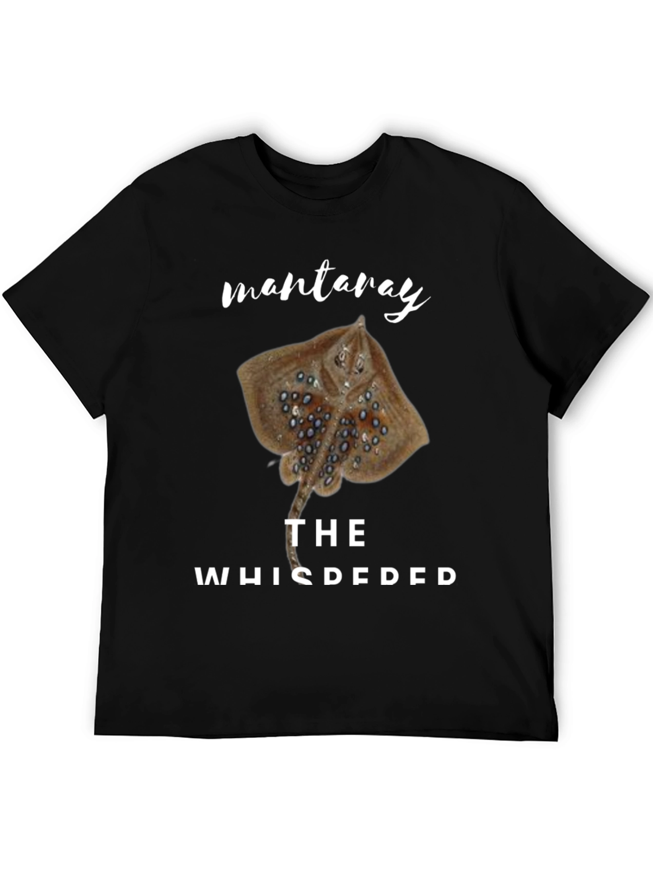 Manta Ray T-Shirt - The Whispered Sea Life Tee
