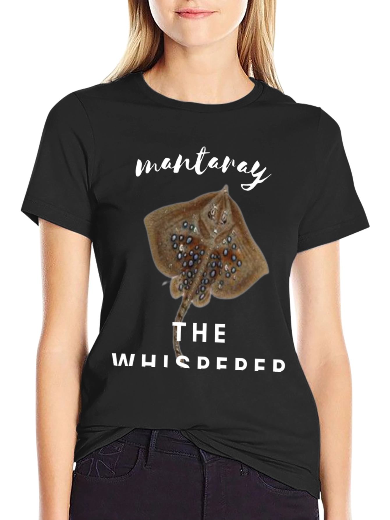 Manta Ray T-Shirt - The Whispered Sea Life Tee
