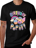 8th Birthday Pop It T-Shirt