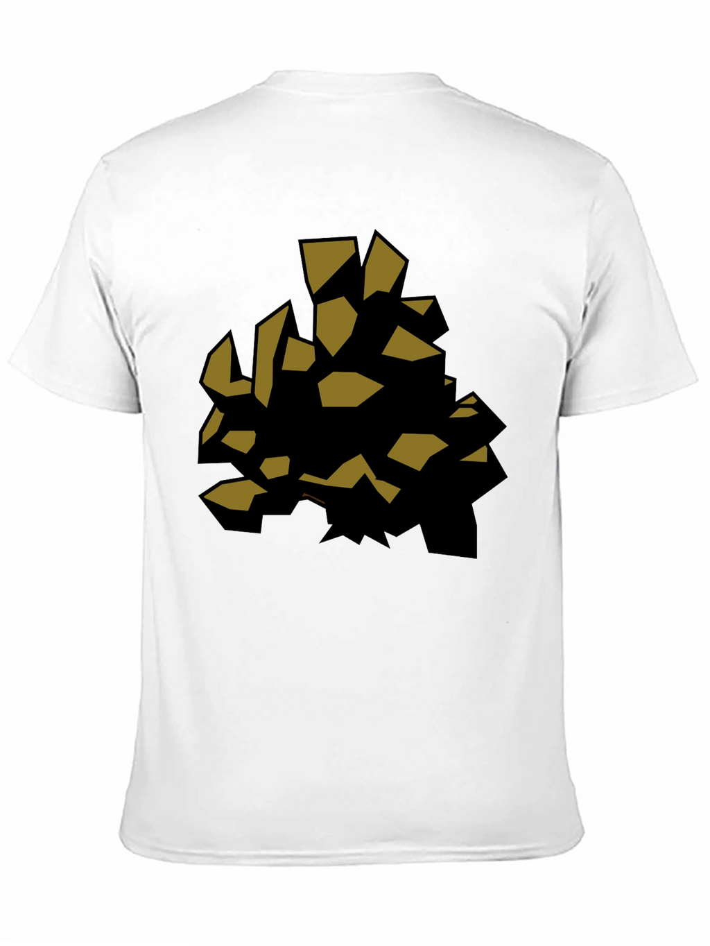 Abstract Block Graphic Tee - Modern Art T-Shirt