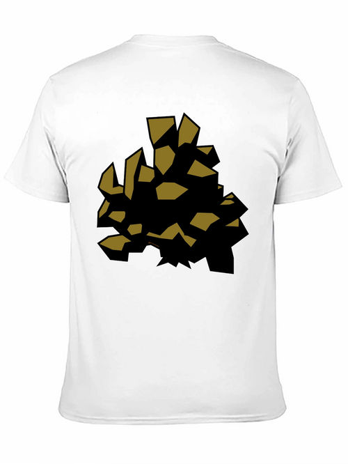 Abstract Block Graphic Tee - Modern Art T-Shirt