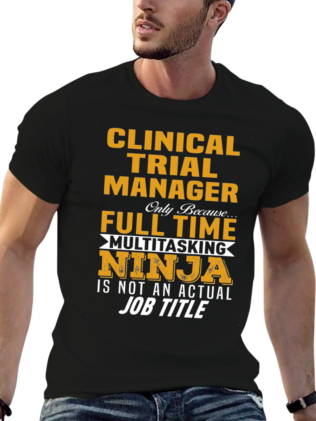 Clinical Trial Manager Ninja T-Shirt