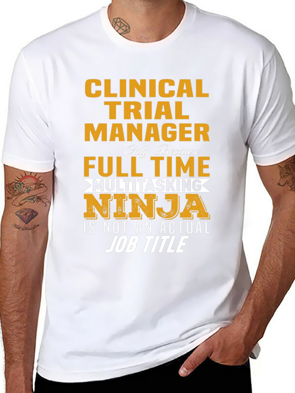 Clinical Trial Manager Ninja T-Shirt