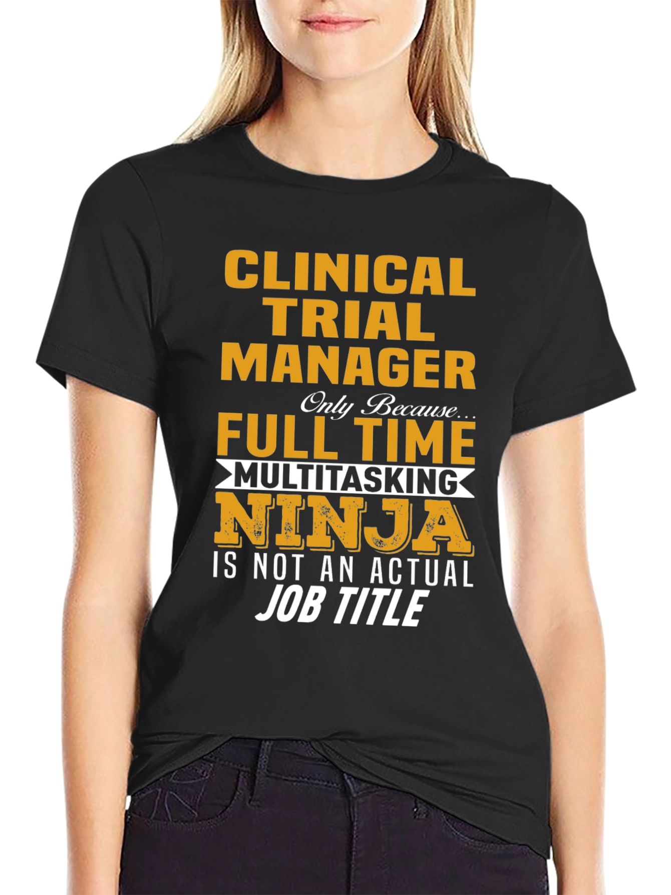 Clinical Trial Manager Ninja T-Shirt